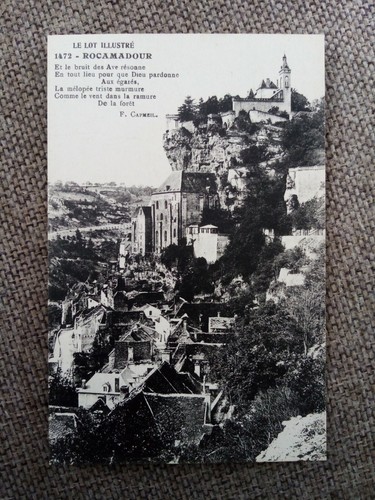 CPA 46 - Pèlerinage de Mgr CERETTI à Rocamadour le 14 sep. 1922 D009e D006
