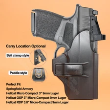 Hellcat Holster OWB For Springfield Armory Hellcat RDP Micro Compact OSP 9mm