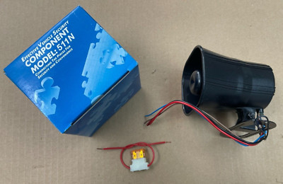 DEI Directed Electronics 511N SUPER LOUD Car Alarm System Soft Chirp Siren DEI