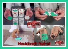 Mouldcraft Fast-Sil 25  16g-1kg Mould Making Silicone Putty Food safe Sugarcraft