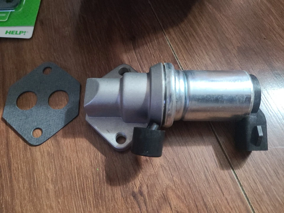 Válvula de control de aire ralentí de inyección de combustible. Ford 1995 Lincoln Mark VIII 28939 tracción trasera Foto 2 de 4