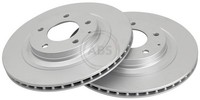 2X Bremsscheibe A.B.S. 16573 FüR Mazda RX 3 FD 2 Turbo FC1032 Twin FD3S FD1031