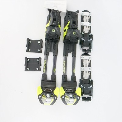 Salomon Guardian MNC 16 Ski Bindings Small Alpine Touring Yellow MISSING BRAKES
