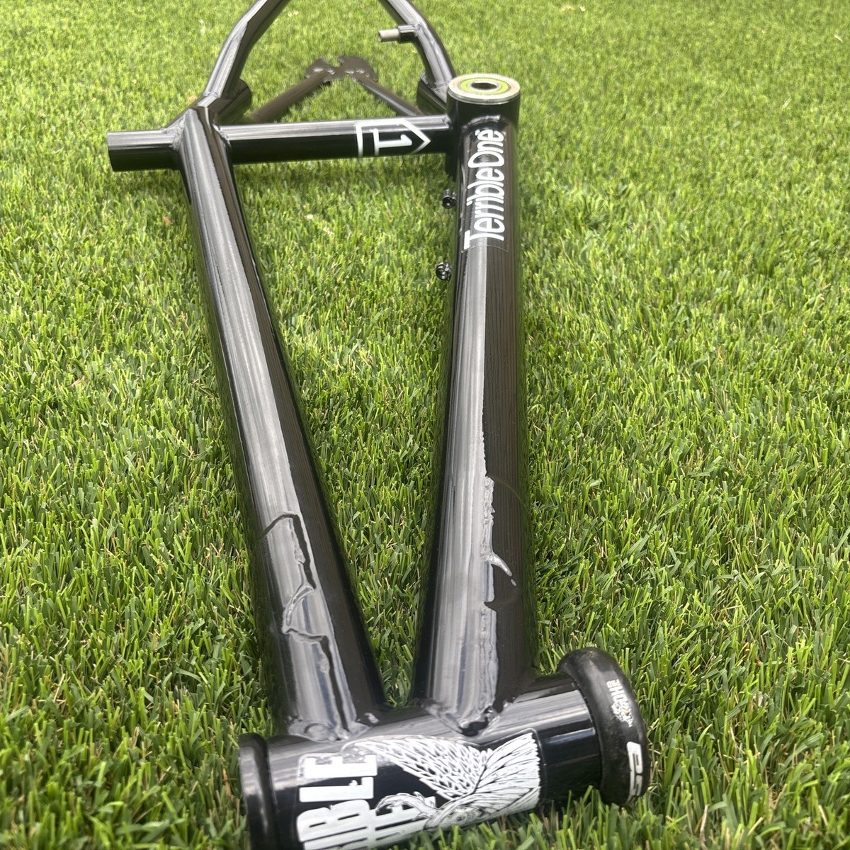 Terrible One T1 Vintage BMX T-1 Barcode Frame 20.75 Mid School USA