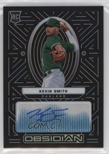 2022 Chronicles Obsidian Electric Etch Carolina Blue Kevin Smith Auto 15t1