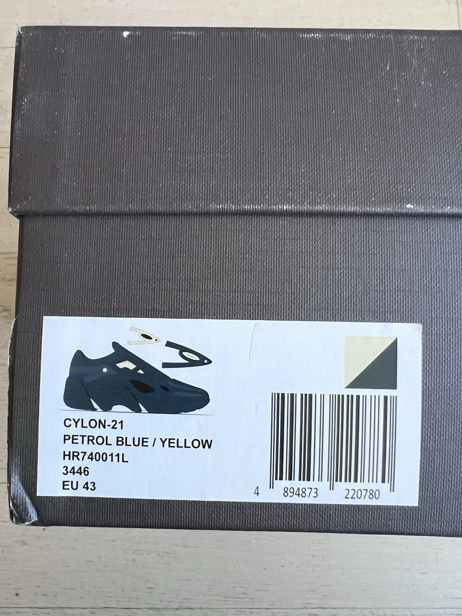 Raf Simons Petrol Blue Cylon 21 Runner Sneakers Shoes Trainers 22