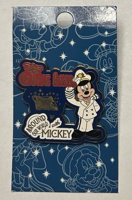 Disney - Around Our World With Mickey Mouse - Cruise Line Captain LE Pin