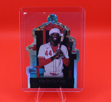 2025 Topps Holiday Elly De La Cruz Present Ornament Die-Cut Hologram PO-16 Reds
