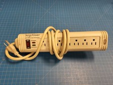 Belkin SurgeMaster Surge Protector Power Strip Phone Line Protection Outlets