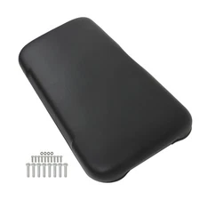 Black Golf Cart Front Seat Cushion For EZGO RXV 2008-Up Bottom/ Back