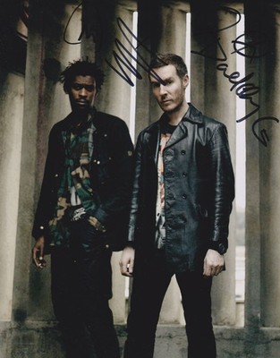 Massive Attack (British Band) 8'' x 10'' Photo Hand Signed in 2025 + COA Guarantee