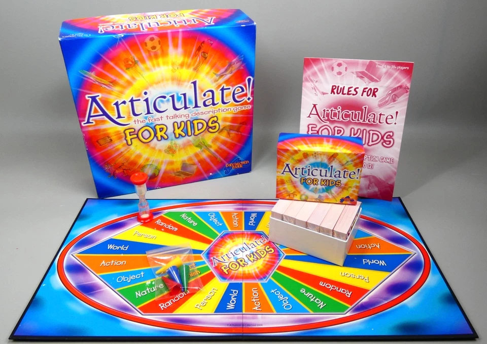 Articulate for Kids Fast Talking Board Game by Drumond Park 2019 (6+) ~ Complete - Image 2 of 4