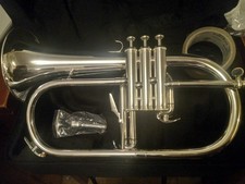 SILVER FLUGELHORN NEW SEASOUND FREE SHIPPING