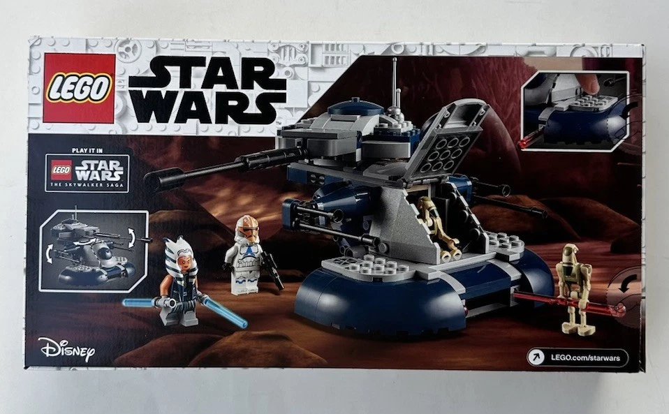 Lego 75283 Star Wars Armored Assault Tank AAT Ahsoka & Clone & Battle Droid NEW - Image 2 of 4