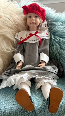 Sigikid ANNABELL 68cm Künstlerpuppe Angelika Mannersdorfer LE 300 Karton Zertifikate