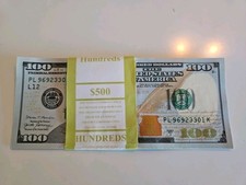5  100 Bills Uncirculated Consecutive Crispy New W Free Acrylic Case W Wrench