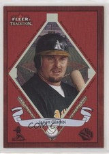 2002 Fleer Tradition Banner Season Jason Giambi #493 2i2