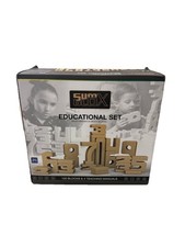Sum Blox Education Set Teacher Homeschool Math 98 Blocks Curriculum