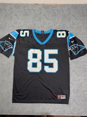 Vintage Wesley Walls 85 Nike Carolina Panthers Jersey Mens Large Black NFL USA