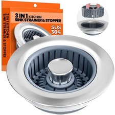 Nipoko Kitchen Sink Drain Strainer Upgraded Kitchen Sink Stopper Sink Stopper