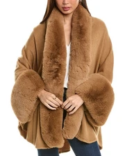 Surell Accessories Knit Ruana Women's