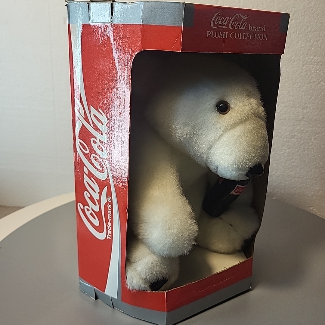 Coca-Cola Plush Collection Polar Bear 10 in Tall Toy, Item No