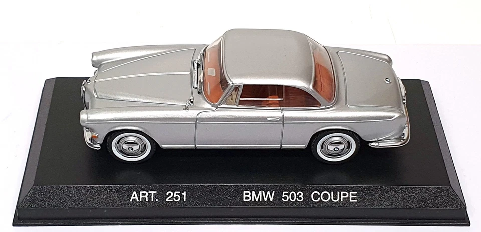 Detalles Coches Escala 1/43 Diecast ART251 - BMW 503 Cupé - Plateado Foto 4 de 4