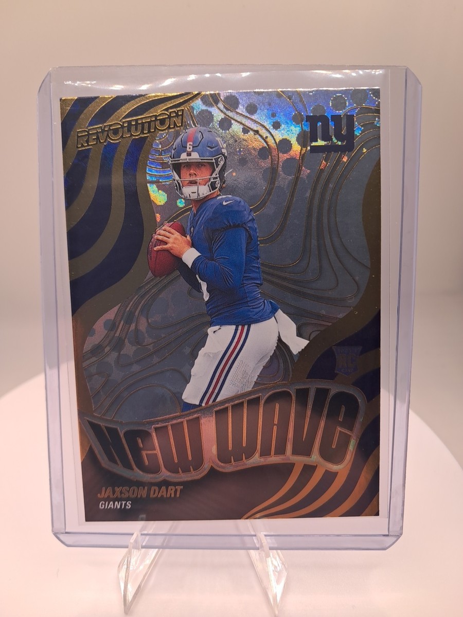 2025 Panini Revolution Jaxson Dart Rookie New Wave, #1 Giants RC