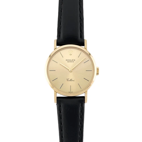 Rolex Cellini 26mm 18k yellow gold ref. 4109, complete set from 1997