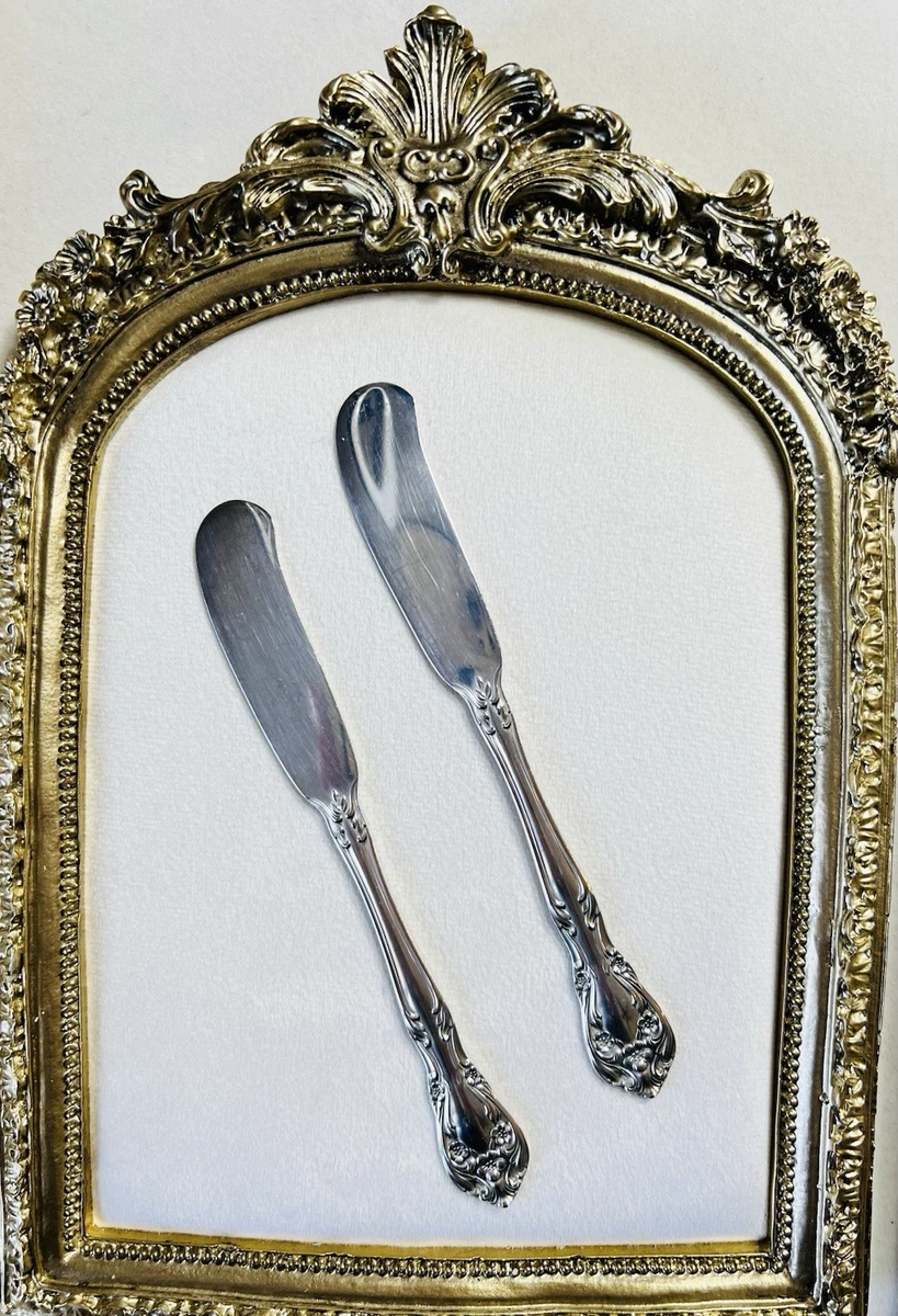 ビンテージ　ALVIN STERLINGスプーン　Chateau Rose 純銀 Chateau Rose by Alvin Sterling Silver Flatware Set for 8 Service