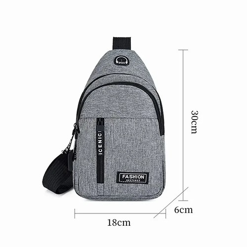 Men Mens Women Large Capacity Backpack Canvas Laptop Notebook School Travel Bag - Picture 4 of 20