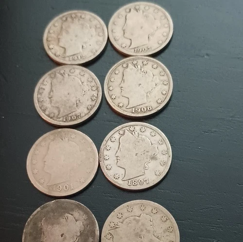 Barber Dimes 1897-1912 Circulated Silver Lot