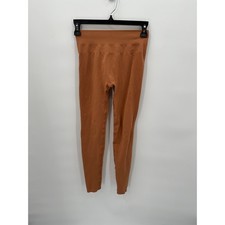 ALPHALETE Rust Orange Active Seamless Leggings // S