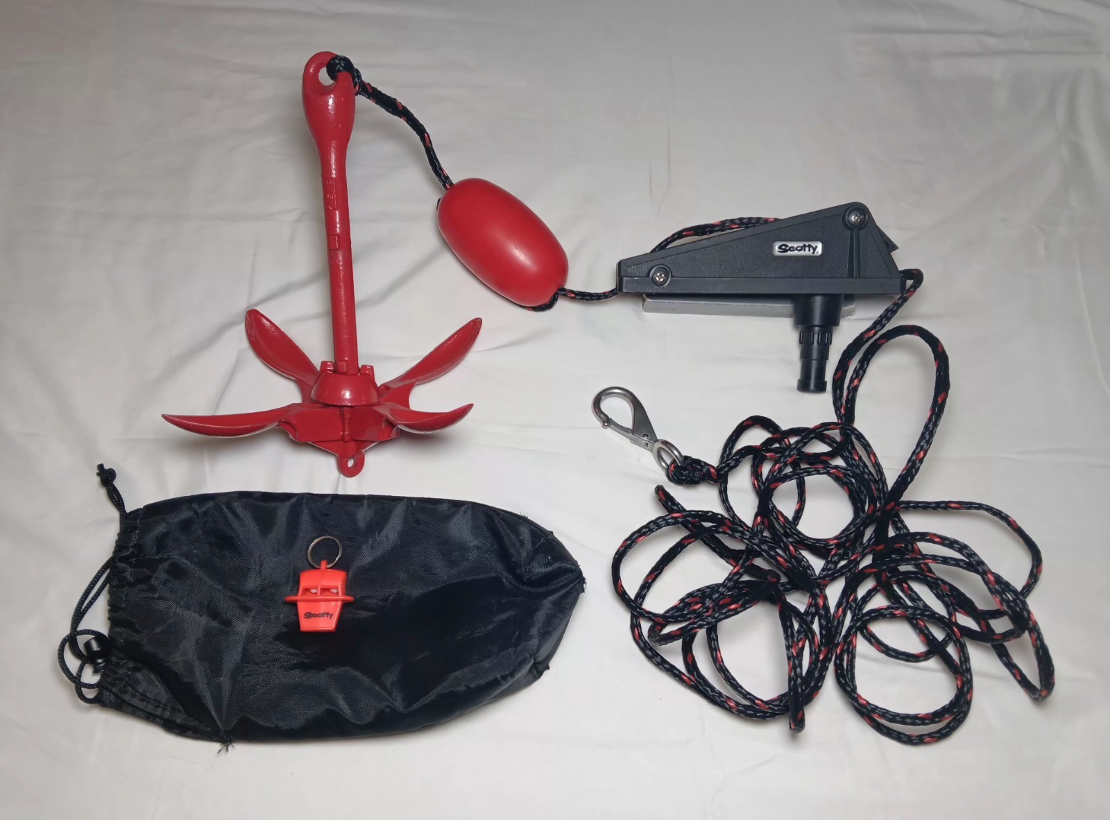 Scotty Anchor Lock #276 Side Deck-No Mount With Unbranded 3.