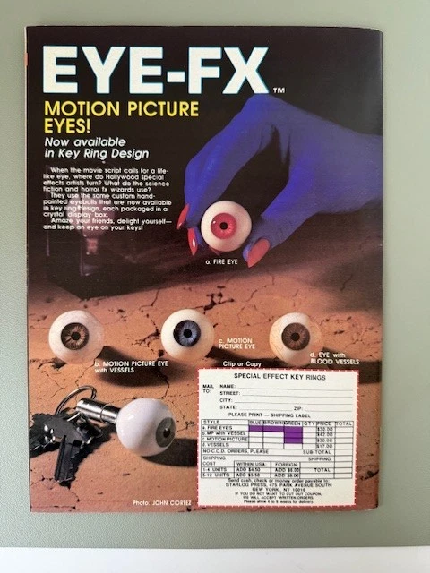 GOREZONE Vintage Horror Magazine 9 Issues # 17, #18, #19, #21-26 With Posters - Image 3 of 4