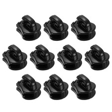 10Pcs Zipper Sliders 5 Zipper Pull Replacement for Sewing Bags Black