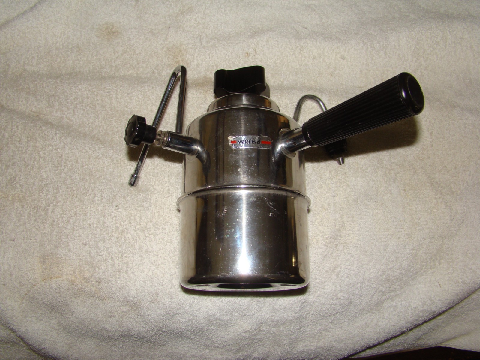 Nice Vintage Elebak Brev 21077 Stove Top Espresso Steamer Frother Maker
