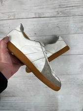 GAT BW Sport Army Trainer Bundeswehr Shoes Leather Sneakers Men's US 11 White