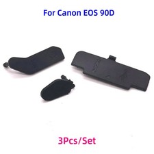 Camera Side Shell USB HDMI Audio Mic Port Rubber Cover Door for Canon EOS 90D