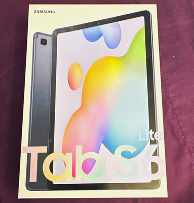 Samsung Galaxy Tab S6 Lite 10.4in 64GB Wi Fi Android Tablet Gray w/ S Pen