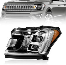 Headlight Assembly Compatible with 2018 2019 2020 2021 Ford Expedition Max XL XL