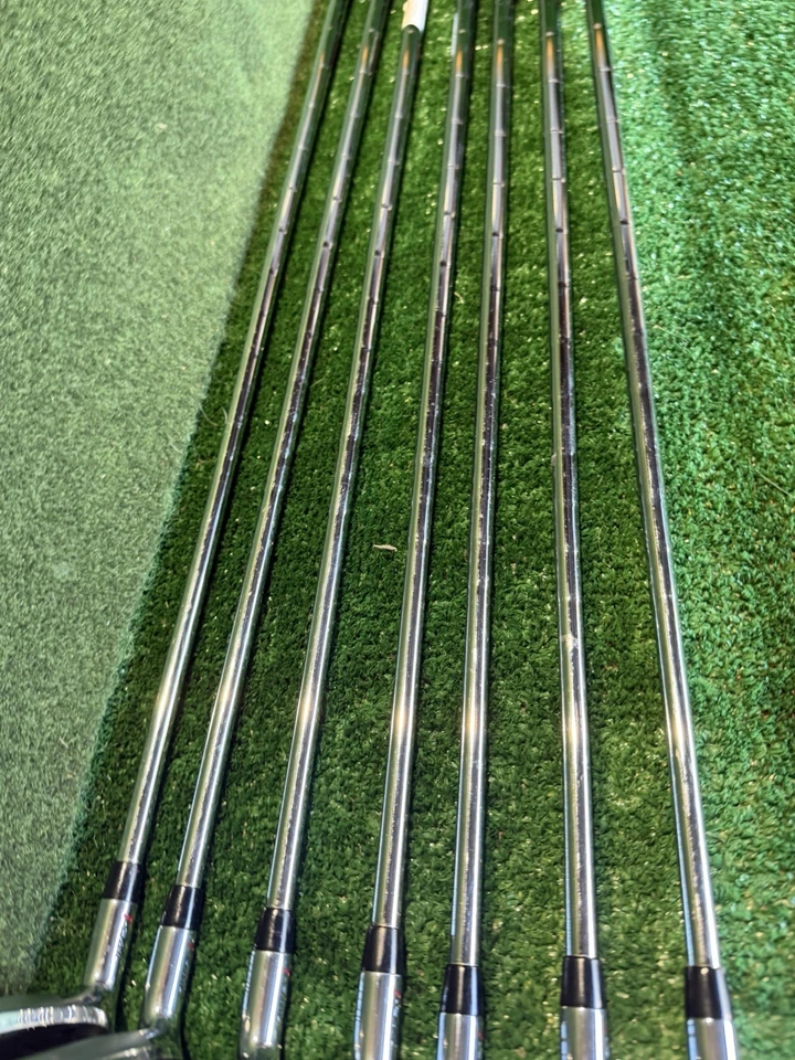 NICE LH!! Cobra T-Rail 2023 5-G Hybrid Iron Set~KBS Stiff Flex Steel~GP Grips - Image 3 of 4