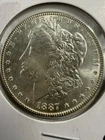 1887 $1 Morgan Silver Dollar-90% Silver
