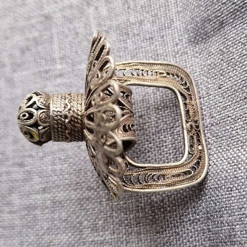 Antique Sterling Silver Baby Pacifier Perfect Wedding Gift Baby Shower Present