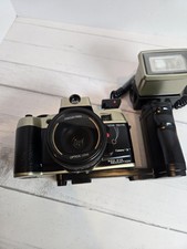 Canon Q5200 35mm Camera "B" B FDM Motor Drive LCD Lens Flash Red Eye reduction