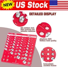 34 Nut and Bolt Thread Checker Standard and Metric Bolt and Nut Identifier Gauge