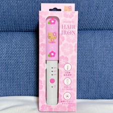 Sanrio Characters Tanned Hello Kitty Cordless Hair Straightener Curler 2 Col