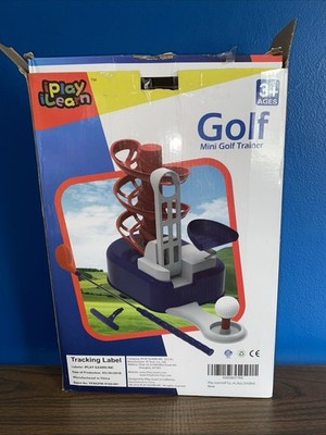 iPlay iLearn Golf Mini Golf Trainer Kids Toddler-NEW-Open Box