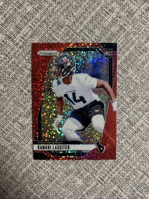 Kamari Lassiter 2024 Panini Prizm Red Sparkle Rookie RC Prizm Texans SP #360