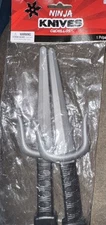 Ninja Knives Toy Prop Weapon Fancy Dress Up Halloween Costume Accessory